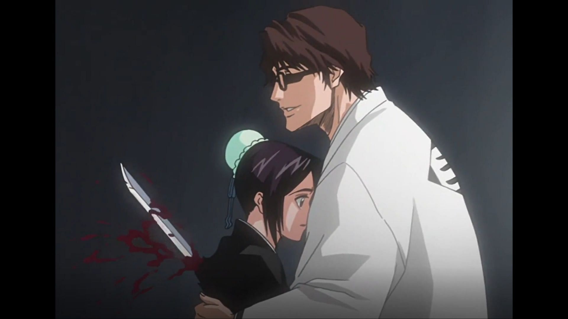 Aizen stabs Momo and breaks her trust (Image via Pierrot)